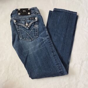 Miss Me Blue Boot Cut Jeans